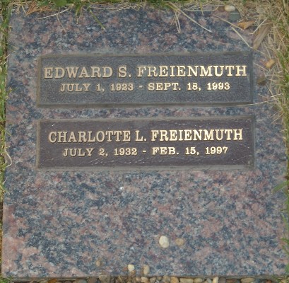 Edward Still Freienmuth and Charlotte Louise Lewis