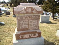 Mary Melinea Coffin and Newton Williams